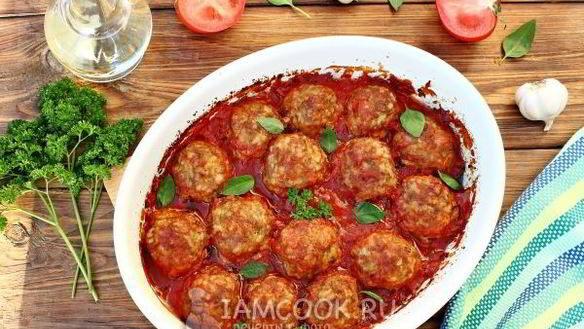 ШАГ 10. тефтели в томатном соусе в духовке