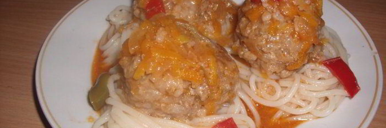 Тефтельки для сынульки с папулькой