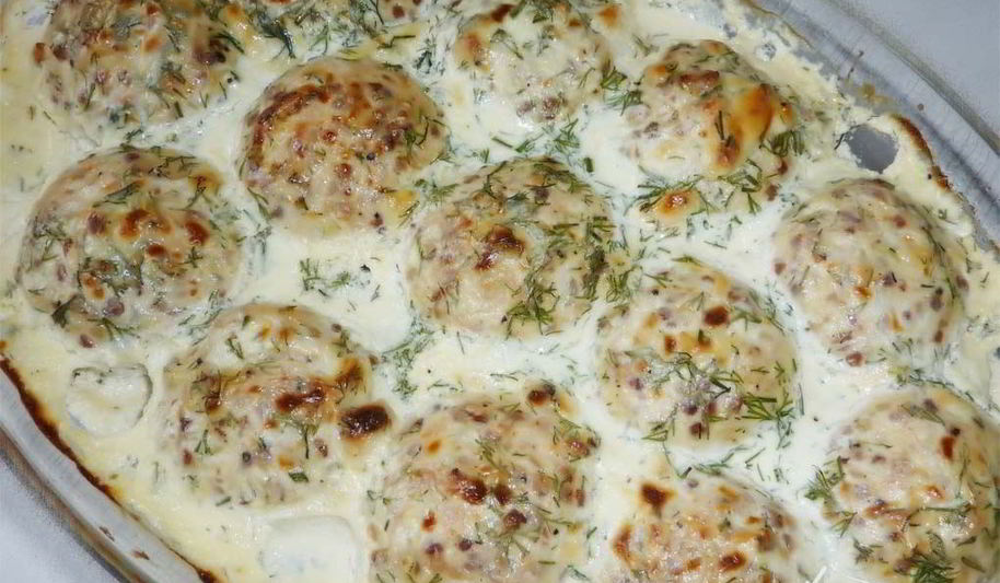 Рецепт тефтелек иза куриц и гречек в соусе