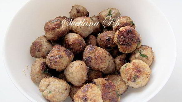 ШАГ 4. тефтельки с пастой мафальдине в пикантном соусе