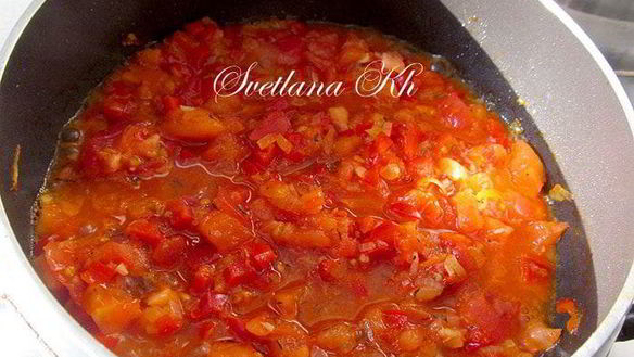 ШАГ 6. тефтельки с пастой мафальдине в пикантном соусе