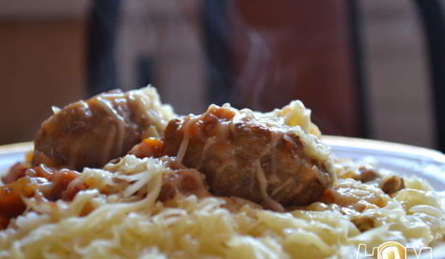 Рецепт тефтельки с томатно-марковным соусом