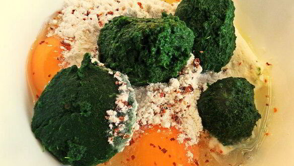 ШАГ 5. творожные ньокки со шпинатом, запеченные под сыром