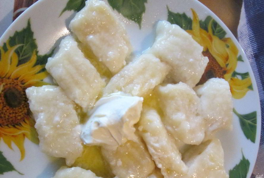 Ленивые вареники для малышей