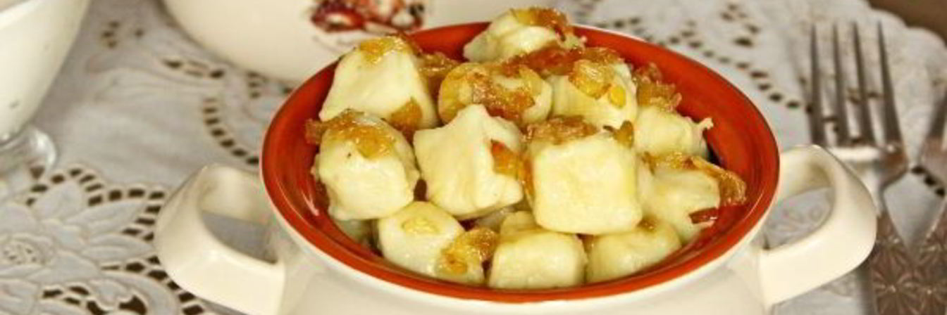 Ленивые вареники с картошкой