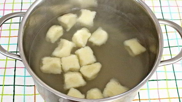 ШАГ 8. ленивые вареники с картошкой