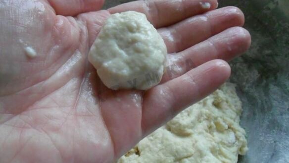 ШАГ 4. ленивые вареники с манкой и творогом