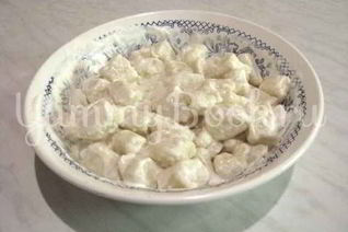 Ленивые вареники с манкой