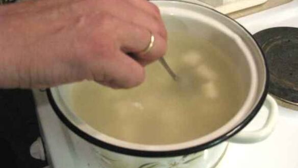 ШАГ 19. ленивые вареники с манкой