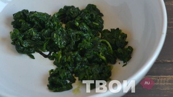 ШАГ 2. ленивые вареники со шпинатом