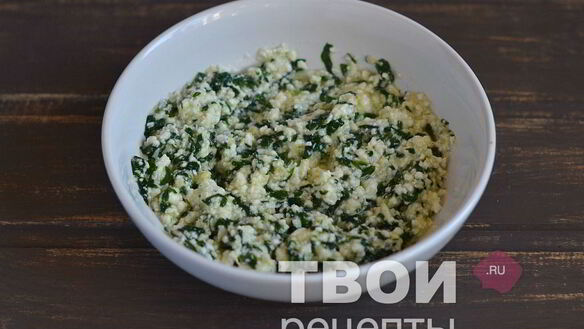 ШАГ 5. ленивые вареники со шпинатом