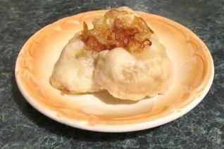 Паровые вареники на пару в пароварке с капустой