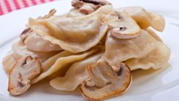 ШАГ 5. постные вареники с грибами