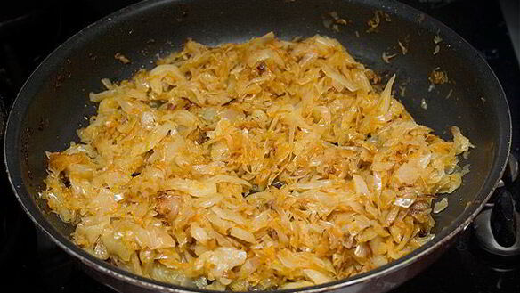 ШАГ 7. постные вареники с капустой