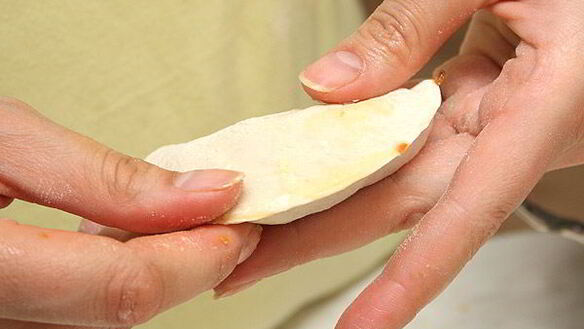 ШАГ 11. постные вареники с капустой