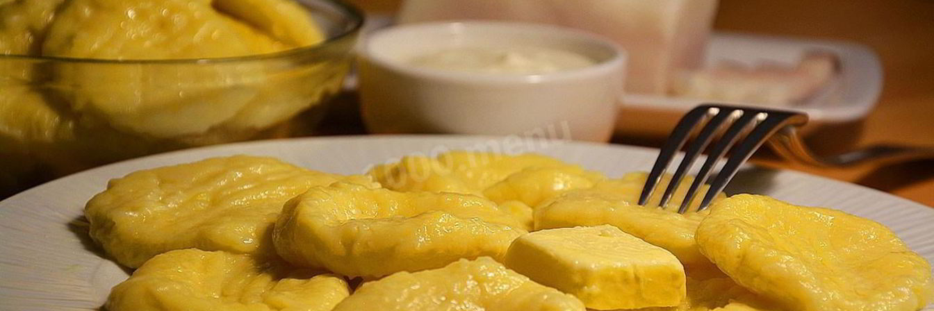 Простые и быстрые ленивые вареники с картофелем