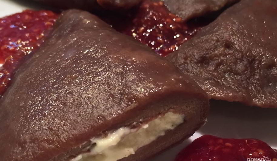 Рецепт шоколадные вареники