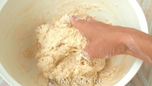 ШАГ 4. тесто для вареников на кефире