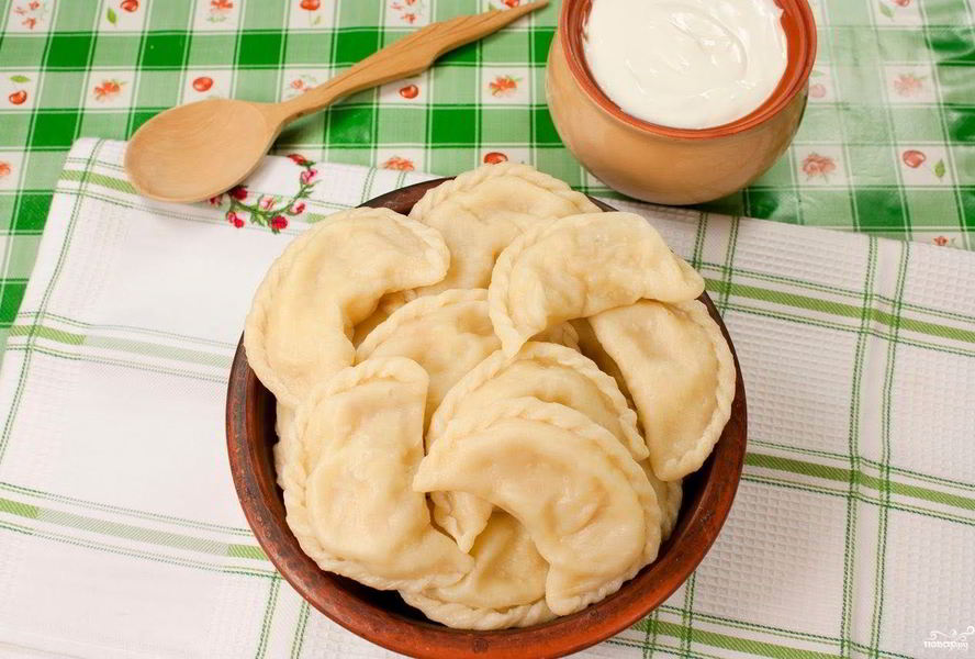 Тесто на вареники с картошкой