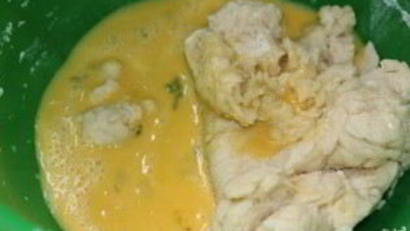 ШАГ 2. тесто на вареники с картошкой