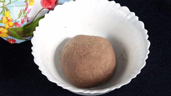 ШАГ 3. вареники из льняного теста с булгуром