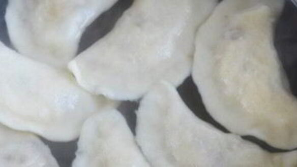 ШАГ 4. вареники на кефире с картошкой