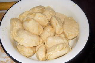 Вареники на пару