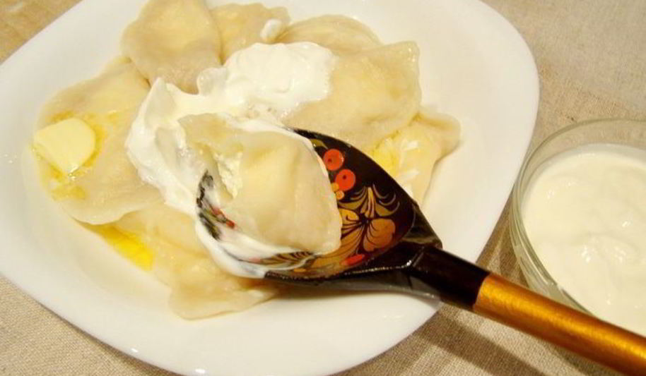 Рецепт вареники нежные с творогом