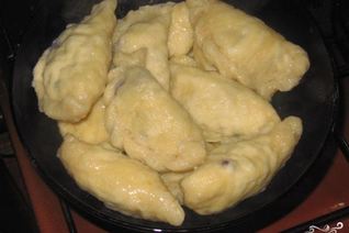 Вареники с черникой