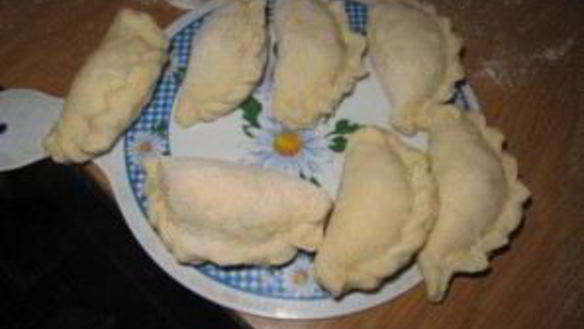 ШАГ 6. вареники с черникой