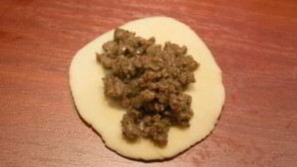 ШАГ 10. вареники с фаршем