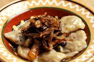 Вареники с фасолью