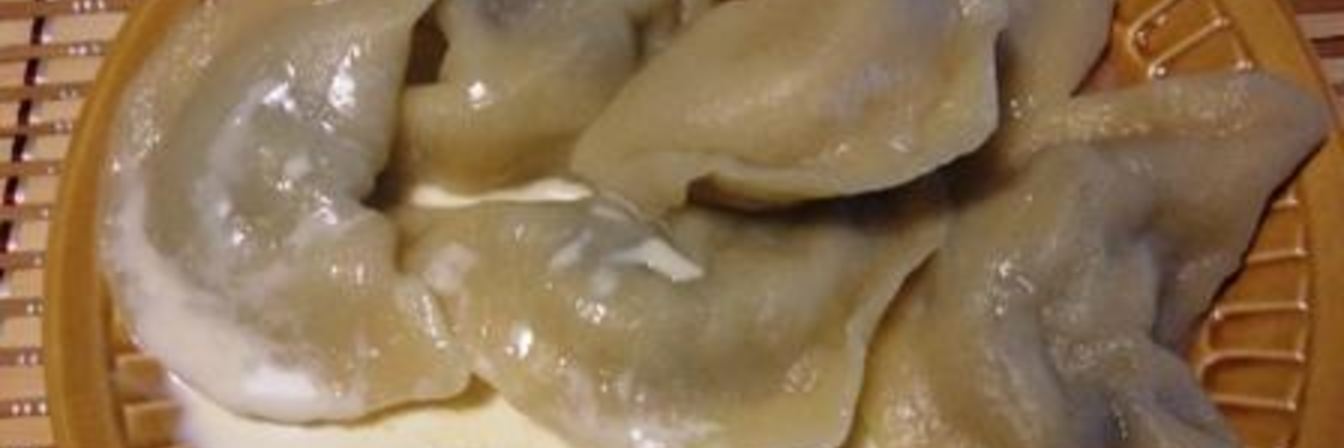 Вареники с грибами