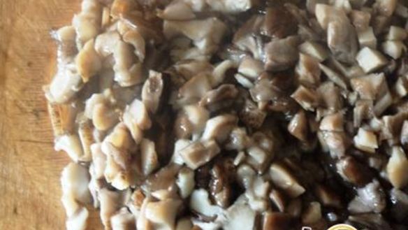 ШАГ 3. вареники с грибами