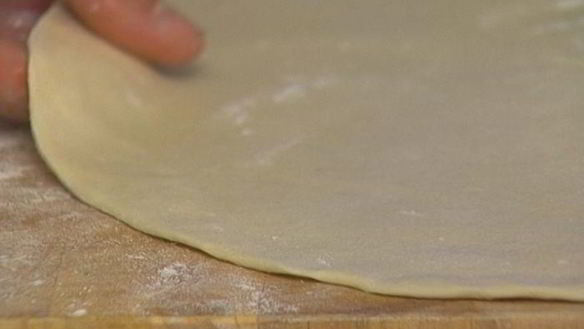 ШАГ 8. вареники с картофелем, беконом и укропом