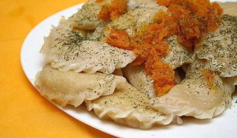 Рецепт вареники с картофелем, морковью и луком