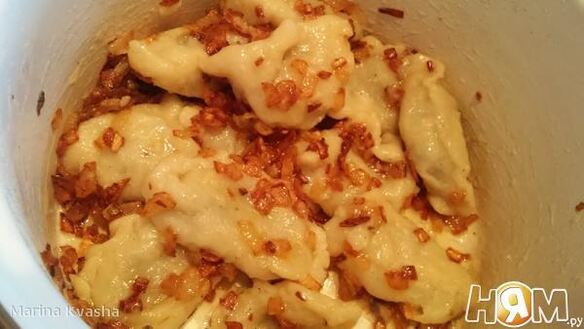 ШАГ 6. вареники с картошкой и грибами