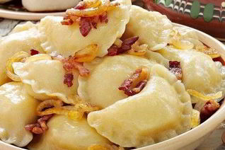 Вареники с картошкой и луком