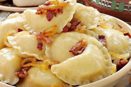 Вареники с картошкой и луком