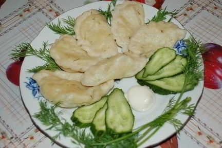 Вареники с картошкой