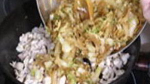 ШАГ 3. вареники с курицей и капустой