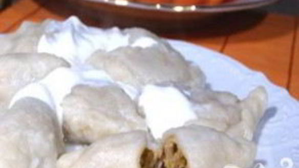 ШАГ 6. вареники с курицей и капустой