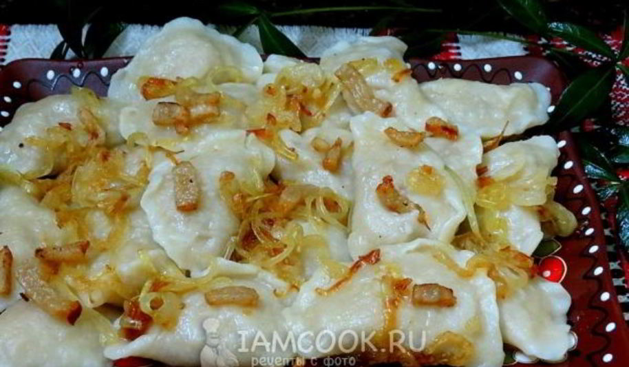 Рецепт вареники с квашеной капустой и картошкой