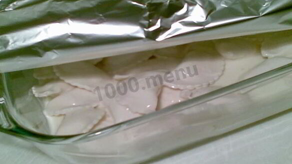 ШАГ 9. вареники с медовой сметаной