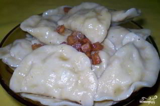 Вареники с мясом и картошкой