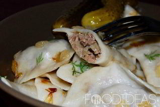 Вареники с мясом