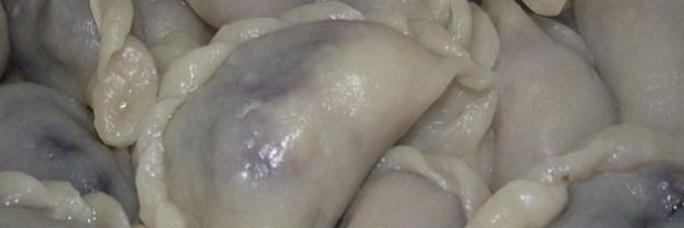 Вареники с шелковицей