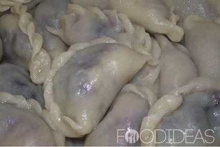 Вареники с шелковицей