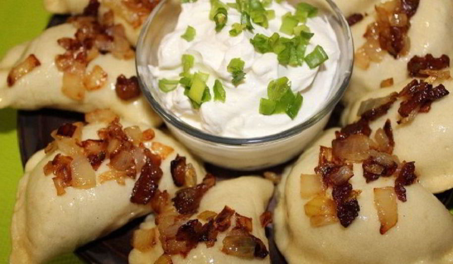 Рецепт вареники с сырым картофелем