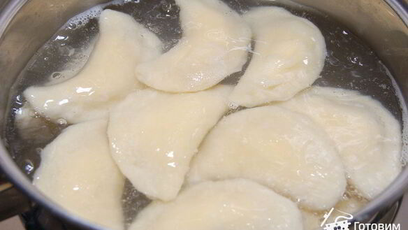 ШАГ 9. вареники с творогом на заварном тесте